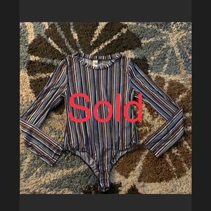 Multicolored bodysuit